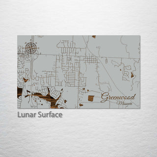 Greenwood, Missouri Street Map