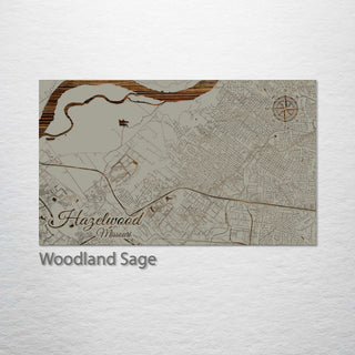 Hazelwood, Missouri Street Map