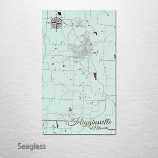 Higginsville, Missouri Street Map
