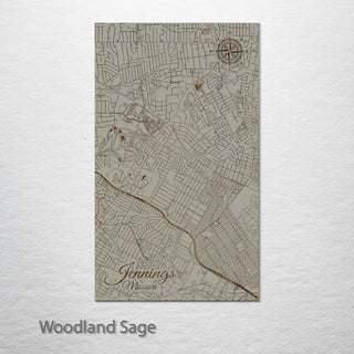 Jennings, Missouri Street Map