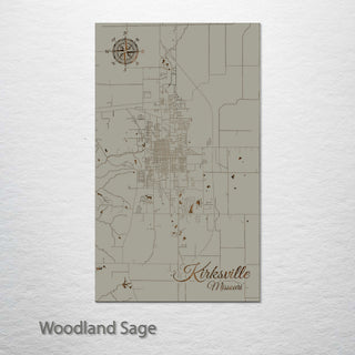 Kirksville, Missouri Street Map