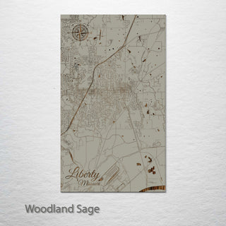 Liberty, Missouri Street Map