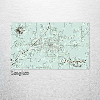 Marshfield, Missouri Street Map