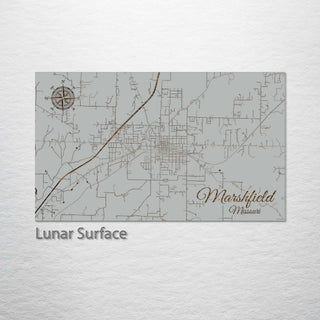 Marshfield, Missouri Street Map