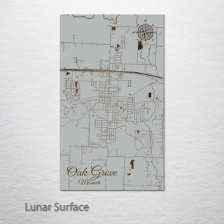 Oak Grove, Missouri Street Map