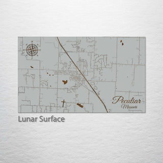 Peculiar, Missouri Street Map
