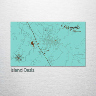 Perryville, Missouri Street Map