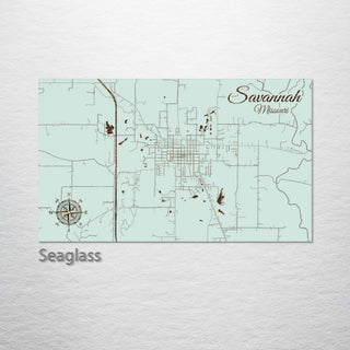 Savannah, Missouri Street Map