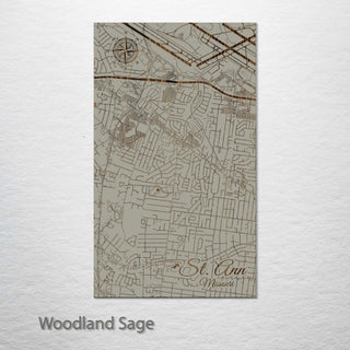 St. Ann, Missouri Street Map