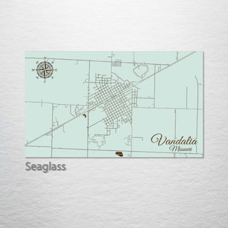 Vandalia, Missouri Street Map