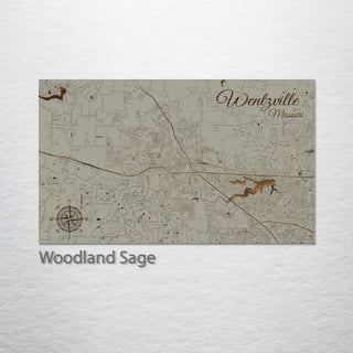 Wentzville, Missouri Street Map