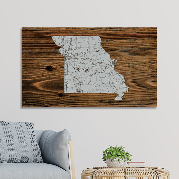 Missouri Isolated Map