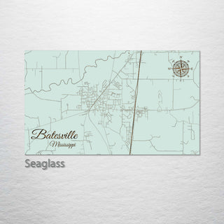 Batesville, Mississippi Street Map