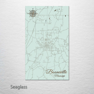 Booneville, Mississippi Street Map