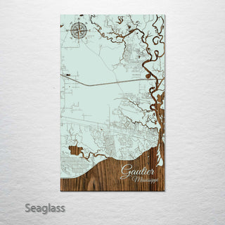 Gautier, Mississippi Street Map