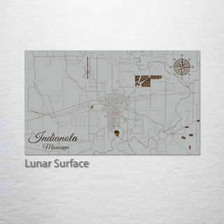 Indianola, Mississippi Street Map