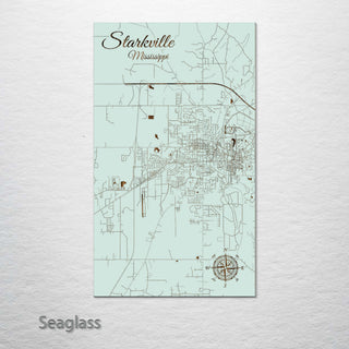 Starkville, Mississippi Street Map