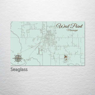 West Point, Mississippi Street Map