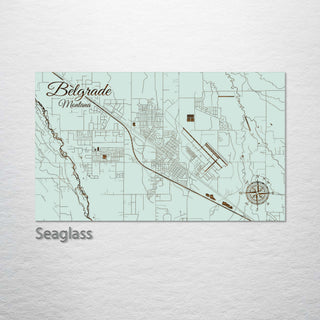 Belgrade, Montana Street Map