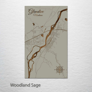 Glendive, Montana Street Map