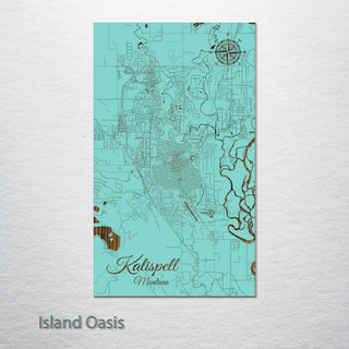 Kalispell, Montana Street Map