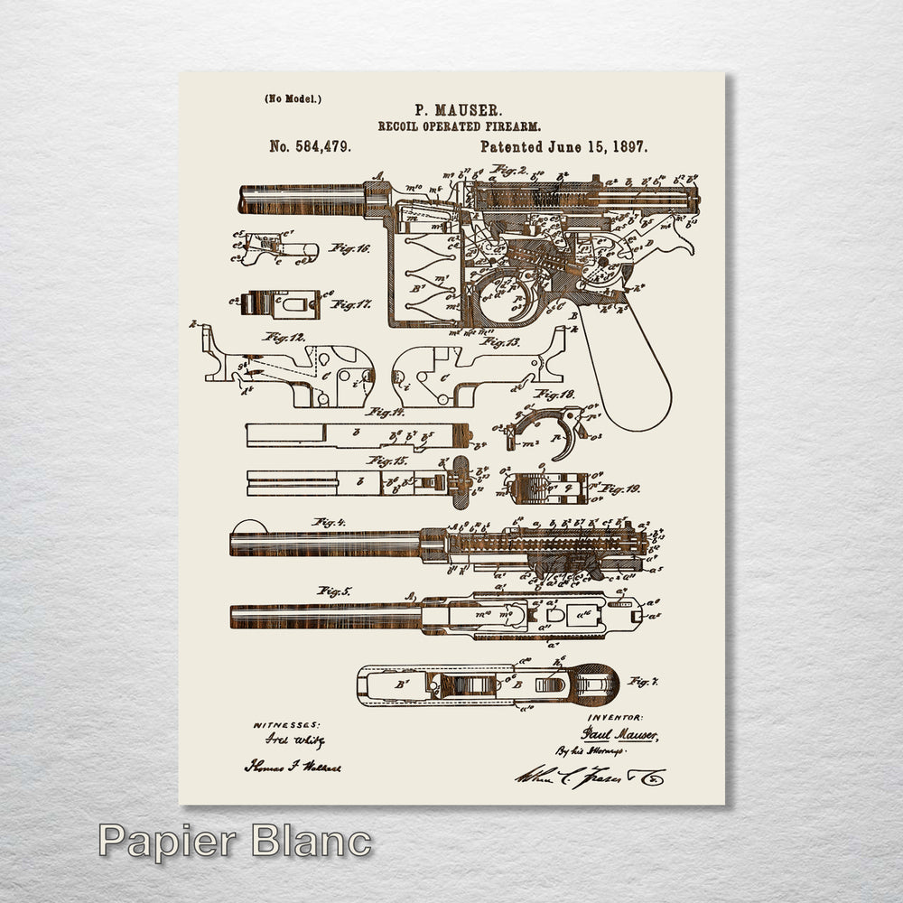 Mauser 1897 - Fire & Pine