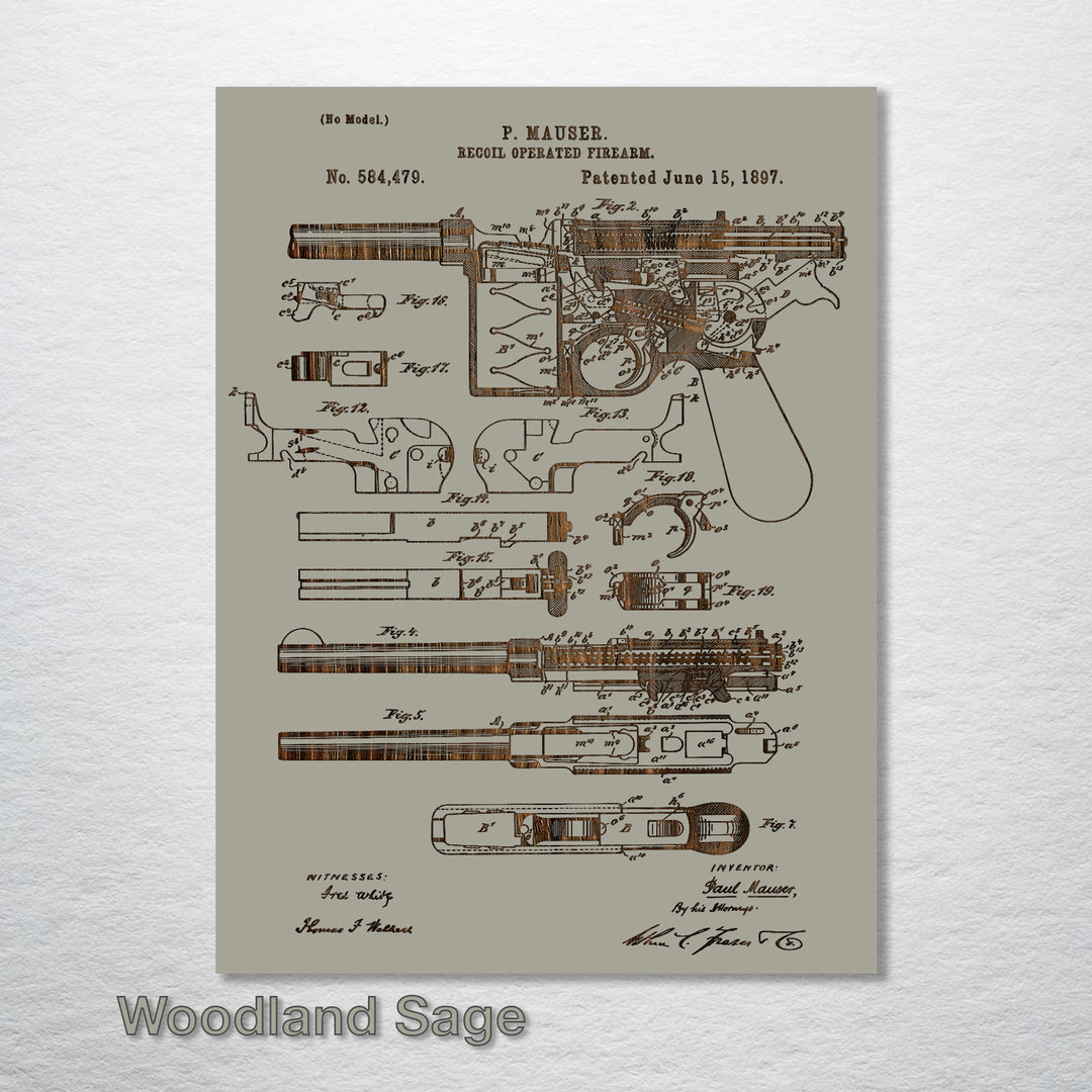 Mauser 1897 - Fire & Pine