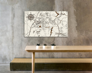 Middletown, Delaware Street Map - Fire & Pine