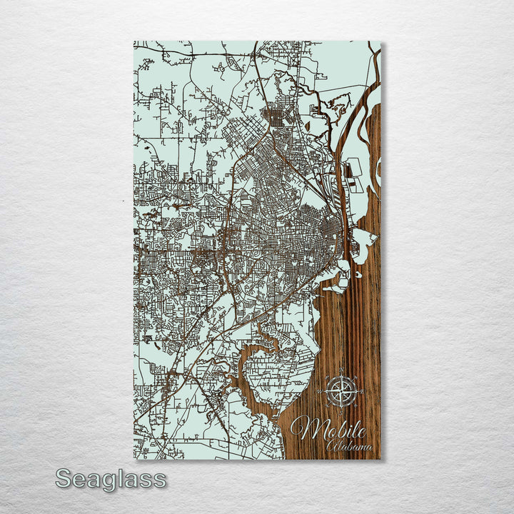 Mobile, Alabama Street Map - Fire & Pine