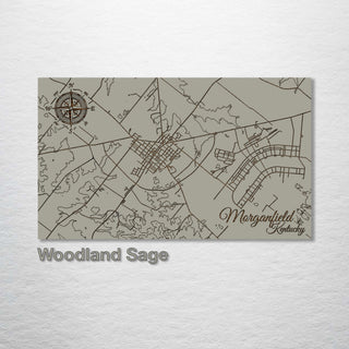 Morganfield, Kentucky - Fire & Pine