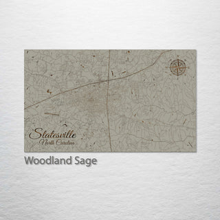 Statesville, North Carolina Street Map