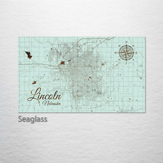Lincoln, Nebraska Street Map