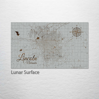 Lincoln, Nebraska Street Map