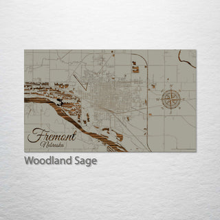 Fremont, Nebraska Street Map