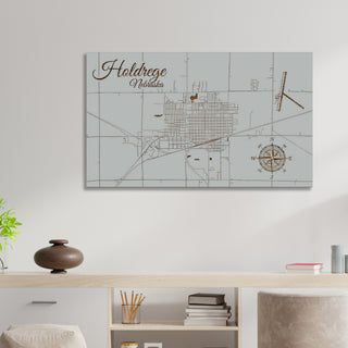 Holdrege, Nebraska Street Map