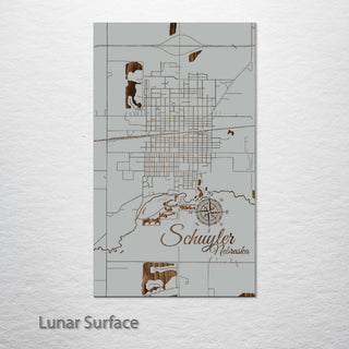 Schuyler, Nebraska Street Map