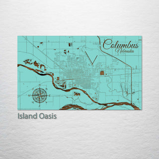 Columbus, Nebraska Street Map