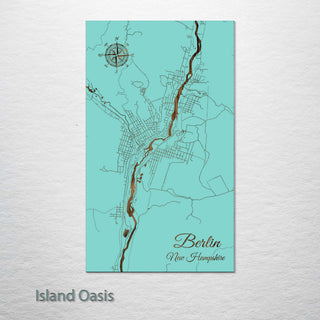 Berlin, New Hampshire Street Map