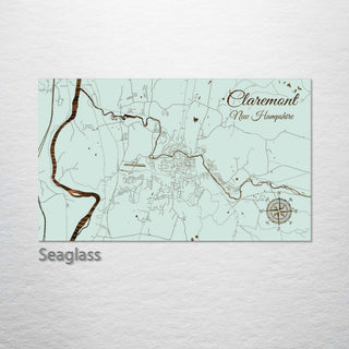 Claremont, New Hampshire Street Map