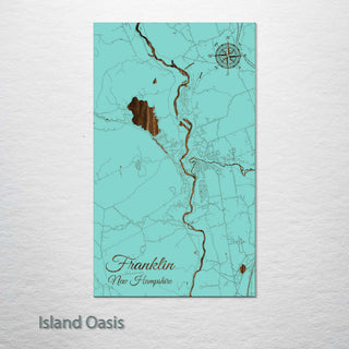 Franklin, New Hampshire Street Map