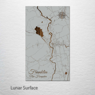 Franklin, New Hampshire Street Map