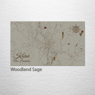 Keene, New Hampshire Street Map