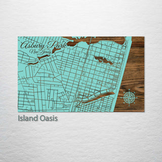 Asbury Park, New Jersey Street Map