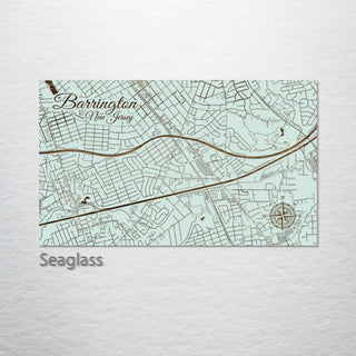 Barrington, New Jersey Street Map