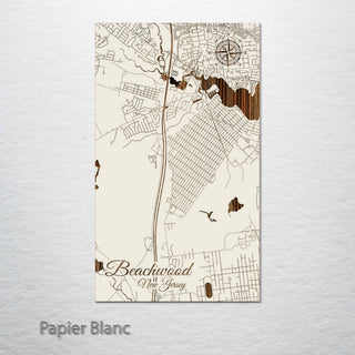 Beachwood, New Jersey Street Map