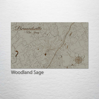 Bernardsville, New Jersey Street Map