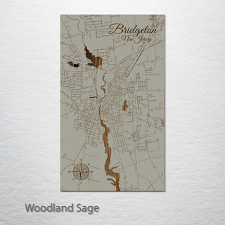 Bridgeton, New Jersey Street Map