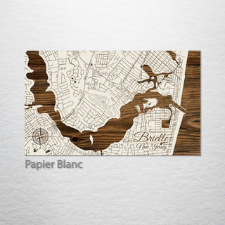 Brielle, New Jersey Street Map