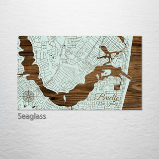 Brielle, New Jersey Street Map