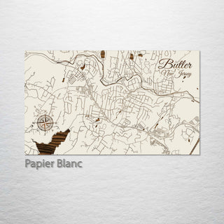 Butler, New Jersey Street Map